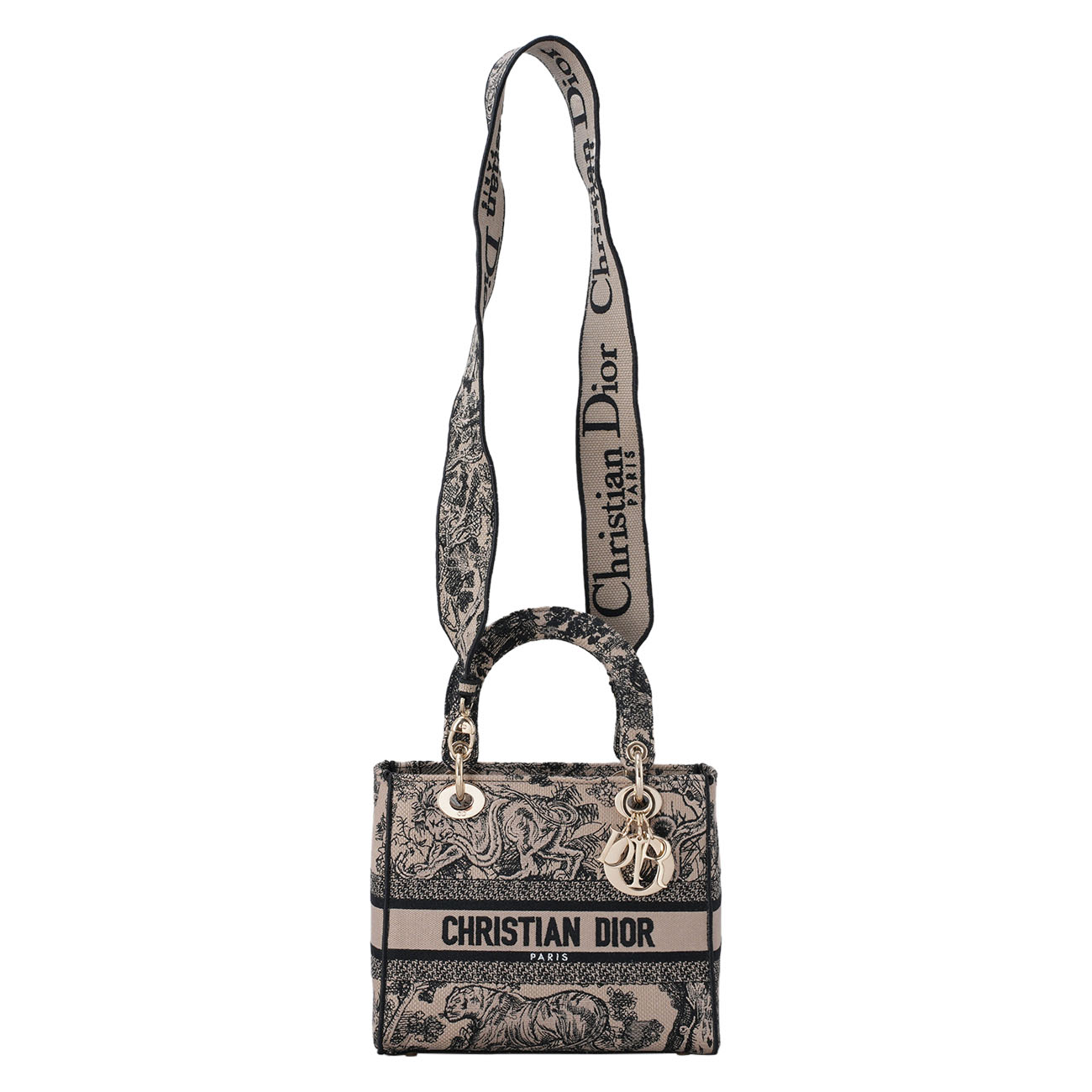 CHRISTIAN DIOR(USED)크리스찬디올 레이디백 D-LITE 미듐